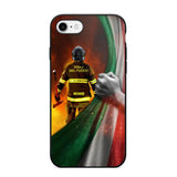 Personalized Italian Firefighter Uniform Flag Phonecase Printed 23FEB-DT01