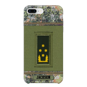 Personalized Netherland Soldier/Veteran Phonecase Printed 23JAN-DT31