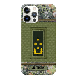 Personalized Netherland Soldier/Veteran Phonecase Printed 23JAN-DT31