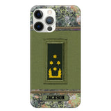 Personalized Netherland Soldier/Veteran Phonecase Printed 23JAN-DT31