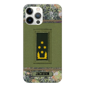 Personalized Netherland Soldier/Veteran Phonecase Printed 23JAN-DT31