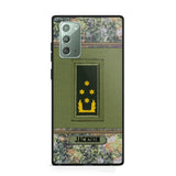 Personalized Netherland Soldier/Veteran Phonecase Printed 23JAN-DT31