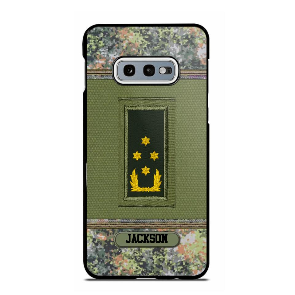 Personalized Netherland Soldier/Veteran Phonecase Printed 23JAN-DT31