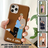 Personalized Your Couple Image Art Phonecase Printed QTVD0202