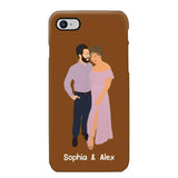 Personalized Your Couple Image Art Phonecase Printed QTVD0202