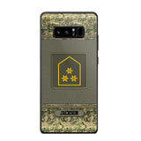 Personalized Austrian Soldier/ Veteran Rank Camo Phonecase Printed 23FEB-DT03