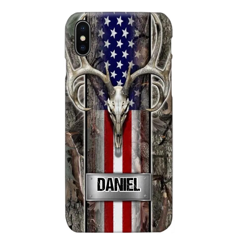 Personalized Deer Hunting Lovers Phonecase Printed QTVD0402