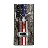 Personalized Deer Hunting Lovers Phonecase Printed QTVD0402