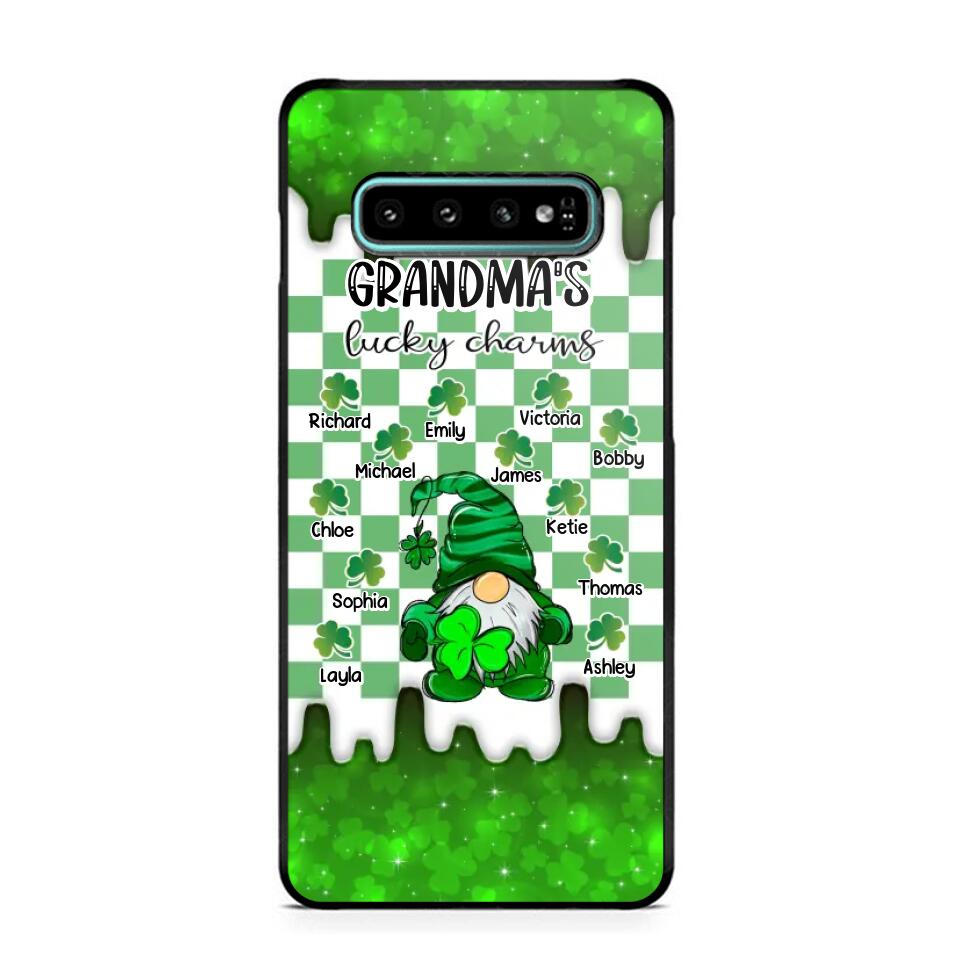 Personalized Grandma's Lucky Charms Kid Name Phonecase Printed QTVD0802