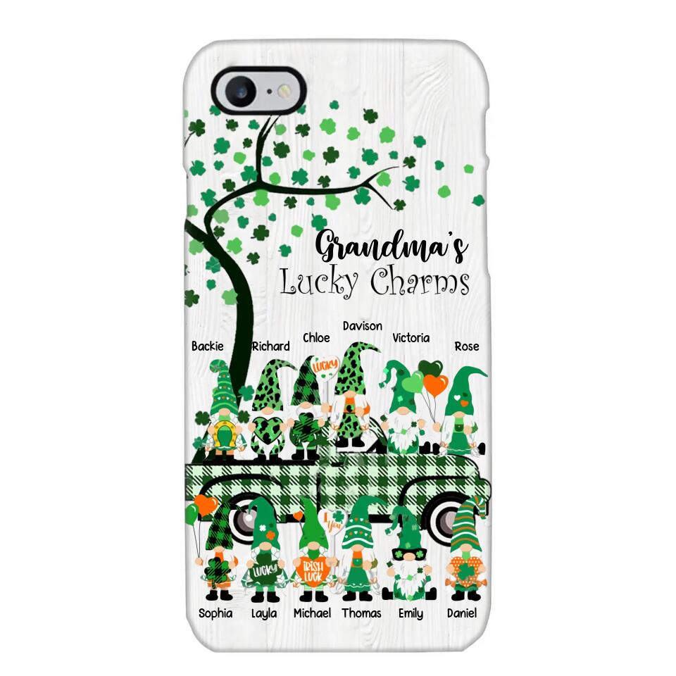 Personalized Grandma's Lucky Charms Kid Name Phonecase Printed 23FEB-DT10