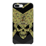 Personalized Australian Soldier/ Veteran Rank Camo with Name Phonecase Printed 23FEB-HQ10