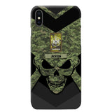 Personalized Canadian Soldier/ Veteran Rank Camo with Name Phonecase Printed 23FEB-HQ10