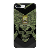 Personalized Canadian Soldier/ Veteran Rank Camo with Name Phonecase Printed 23FEB-HQ10