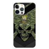 Personalized Canadian Soldier/ Veteran Rank Camo with Name Phonecase Printed 23FEB-HQ10