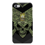 Personalized Canadian Soldier/ Veteran Rank Camo with Name Phonecase Printed 23FEB-HQ10