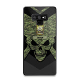 Personalized Canadian Soldier/ Veteran Rank Camo with Name Phonecase Printed 23FEB-HQ10