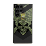 Personalized Canadian Soldier/ Veteran Rank Camo with Name Phonecase Printed 23FEB-HQ10