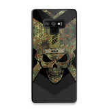 Personalized German Soldier/ Veteran Rank Camo with Name Phonecase Printed 23FEB-HQ10