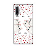 Personalized Cat Lovers Heart Phonecase Printed 23FEB-VD13