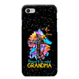 Personalized Butterfly Blessed To Be Called Grandma & Kid's Name Phonecase Printed PNHQ1602