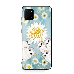 Personalized Flower Cat Lovers Phonecase Printed QTHQ1802