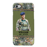 Personalized Upload Photo Netherlands Veteran/Soldier Phonecase Printed 23FEB-HQ28