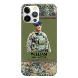 Personalized Upload Photo Netherlands Veteran/Soldier Phonecase Printed 23FEB-HQ28