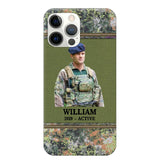 Personalized Upload Photo Netherlands Veteran/Soldier Phonecase Printed 23FEB-HQ28