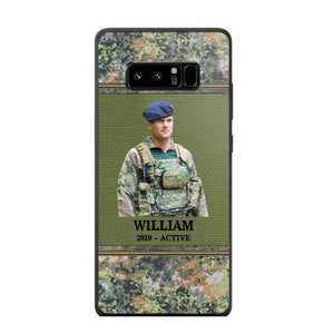 Personalized Upload Photo Netherlands Veteran/Soldier Phonecase Printed 23FEB-HQ28