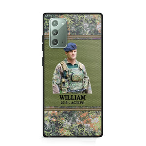 Personalized Upload Photo Netherlands Veteran/Soldier Phonecase Printed 23FEB-HQ28