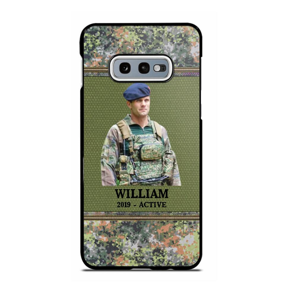 Personalized Upload Photo Netherlands Veteran/Soldier Phonecase Printed 23FEB-HQ28