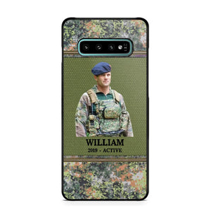 Personalized Upload Photo Netherlands Veteran/Soldier Phonecase Printed 23FEB-HQ28