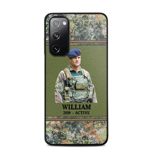 Personalized Upload Photo Netherlands Veteran/Soldier Phonecase Printed 23FEB-HQ28