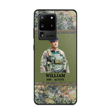 Personalized Upload Photo Netherlands Veteran/Soldier Phonecase Printed 23FEB-HQ28