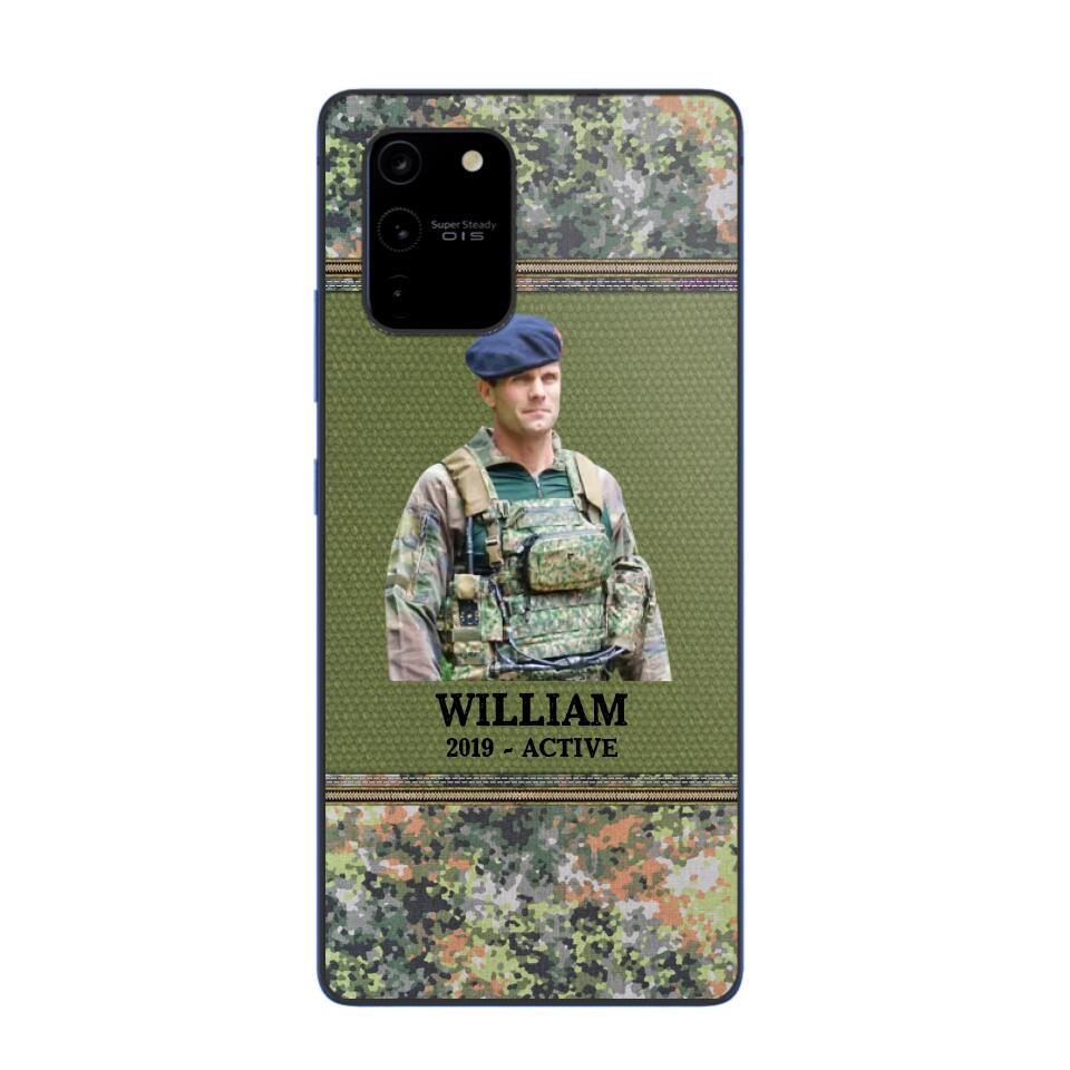 Personalized Upload Photo Netherlands Veteran/Soldier Phonecase Printed 23FEB-HQ28