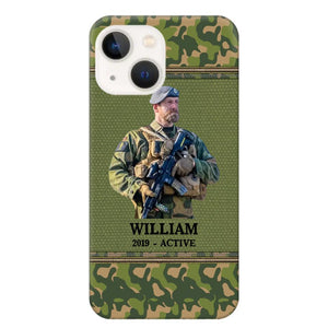 Personalized Upload Photo Norwegian Veteran/Soldier Phonecase Printed 23FEB-HQ28