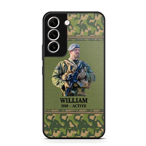 Personalized Upload Photo Norwegian Veteran/Soldier Phonecase Printed 23FEB-HQ28