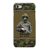 Personalized Upload Photo Swiss Veteran/Soldier Phonecase Printed 23FEB-HQ28