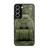 Personalized Canadian Veteran/Soldier Uniform Rank Camo Phonecase Printed 23MAR-DT01