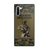 Personalized Swiss Soldier Once A Soldier Always A Soldier Camo Phonecase Printed 23MAR-DT07