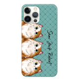 Personalized Cat Lovers With Colorful Background Phonecase Printed 23MAR-HQ10