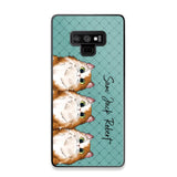 Personalized Cat Lovers With Colorful Background Phonecase Printed 23MAR-HQ10