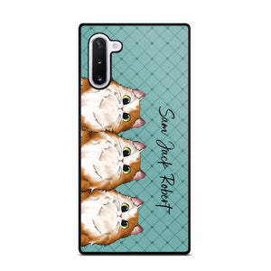 Personalized Cat Lovers With Colorful Background Phonecase Printed 23MAR-HQ10