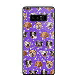 Personalized Upload Your Dog Photo Head Dog Lovers Phonecase Printed QTHQ1303