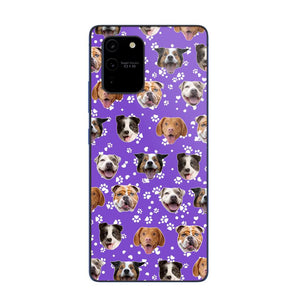 Personalized Upload Your Dog Photo Head Dog Lovers Phonecase Printed QTHQ1303