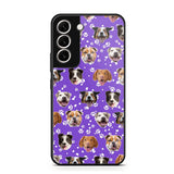 Personalized Upload Your Dog Photo Head Dog Lovers Phonecase Printed QTHQ1303