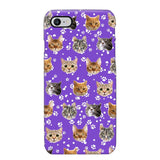 Personalized Upload Your Cat Photo Head Cat Lovers Phonecase Printed QTHQ1303