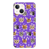 Personalized Upload Your Cat Photo Head Cat Lovers Phonecase Printed QTHQ1303