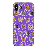 Personalized Upload Your Cat Photo Head Cat Lovers Phonecase Printed QTHQ1303