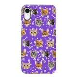 Personalized Upload Your Cat Photo Head Cat Lovers Phonecase Printed QTHQ1303